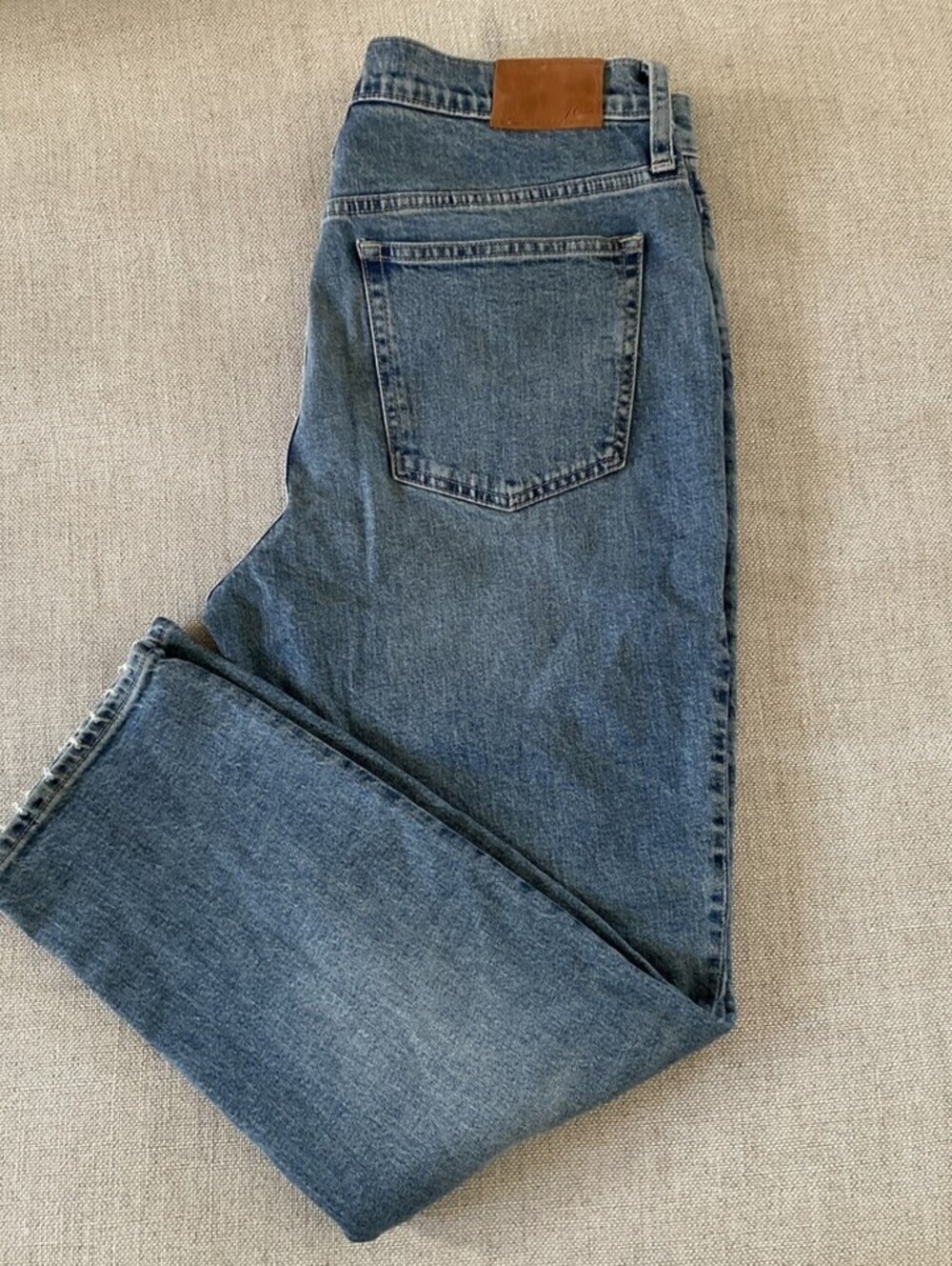 J Crew Slim Boyfriend Jean Ripped Knees BB474 NWT 28x27 - Picture 2 of 4